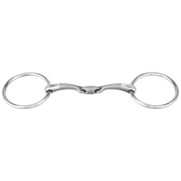 Sprenger Satinox Losse ringen Trens Dubbel Gebroken - Stainless steel Watertrens - Maddelin Equestrian Sprenger