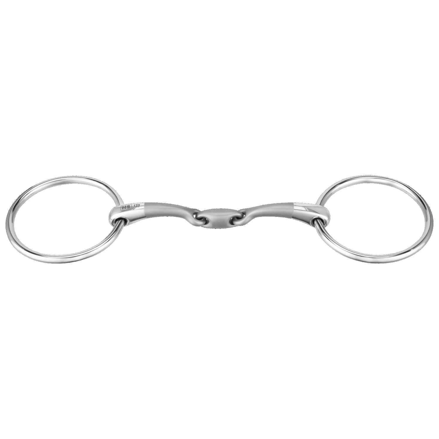 Sprenger Satinox Losse ringen Trens Dubbel Gebroken - Stainless steel Watertrens - Maddelin Equestrian Sprenger