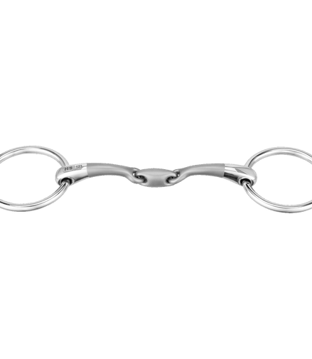 Sprenger Satinox Onderlegtrens 12 mm Dubbel Gebroken - Stainless steel Onderlegtrens - Maddelin Equestrian Sprenger