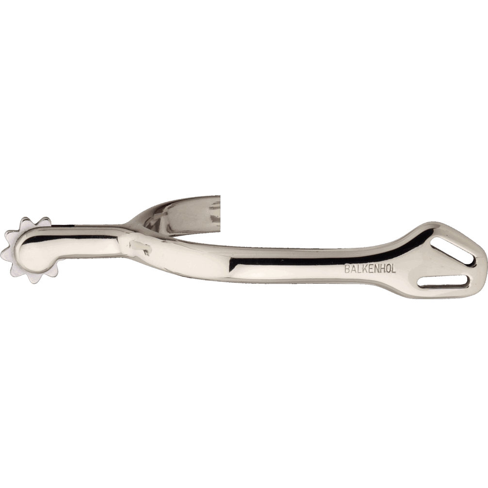 Sprenger Sporen for Men German Silver highly polished 9 Point Big Rowel Sporen - Maddelin Equestrian Sprenger