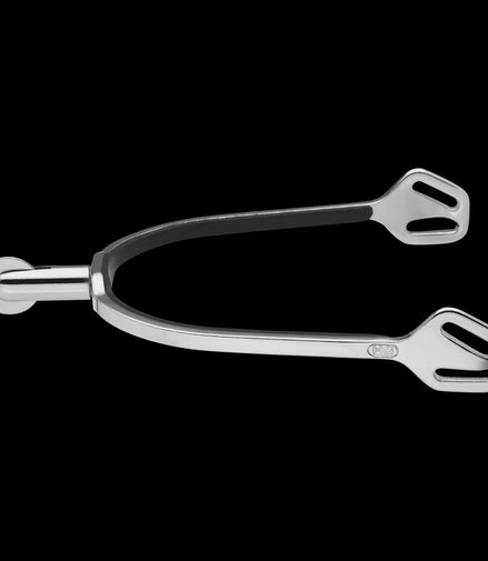 Sprenger Sporen Met laarzenbeschermer en Klein Rond Wiel Sporen - Maddelin Equestrian Sprenger