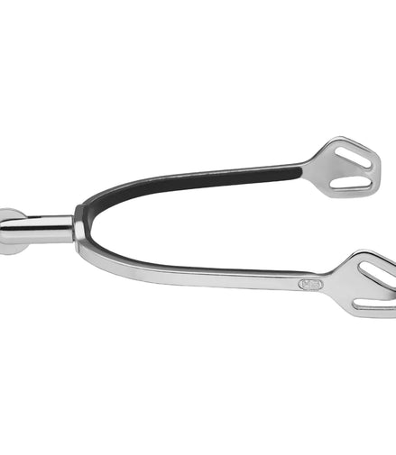 Sprenger Sporen Met laarzenbeschermer en Klein Rond Wiel Sporen - Maddelin Equestrian Sprenger