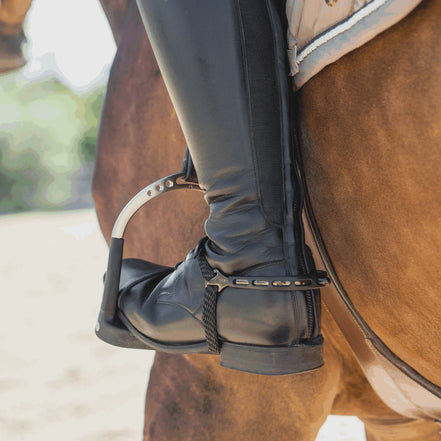 Sprenger Ultra fit Extra Grip spurs "Black Series" Rounded Sporen - Maddelin Equestrian Sprenger