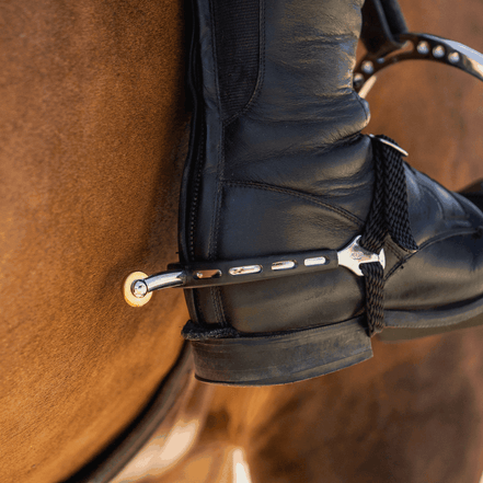 Sprenger Ultra fit Extra Grip spurs Comfort Roller Vertical Sporen - Maddelin Equestrian Sprenger