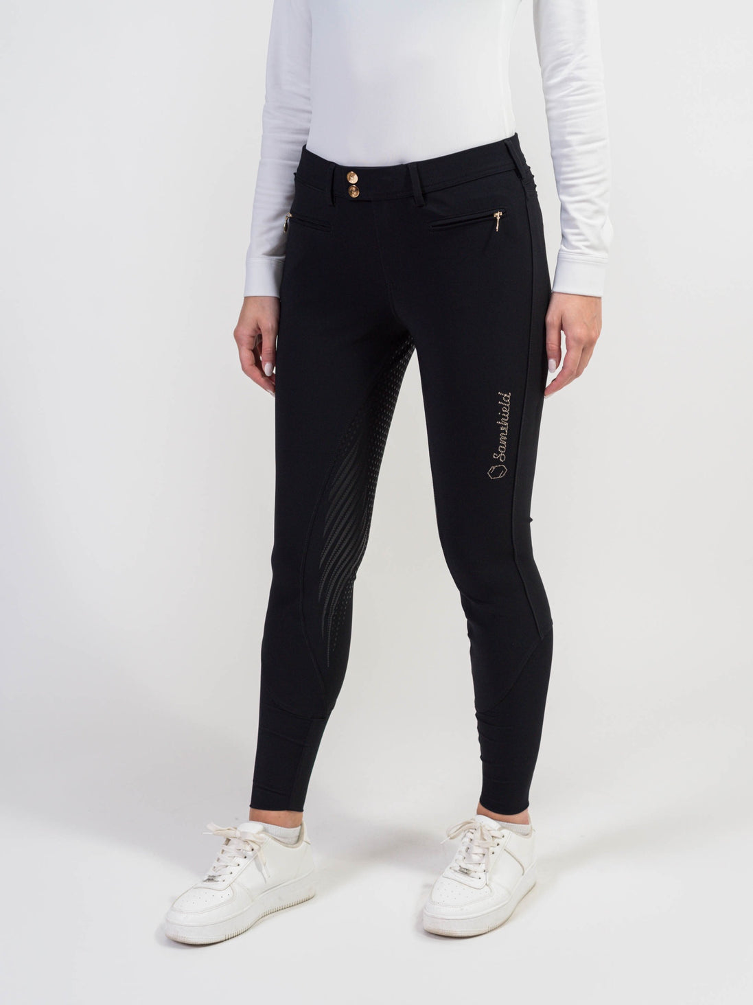 Samshield Dames Rijbroek Diane Boreal Full Grip Champagne