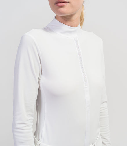 Samshield Julia Crystal Leaf Long Sleeve Women Shirt Texturized