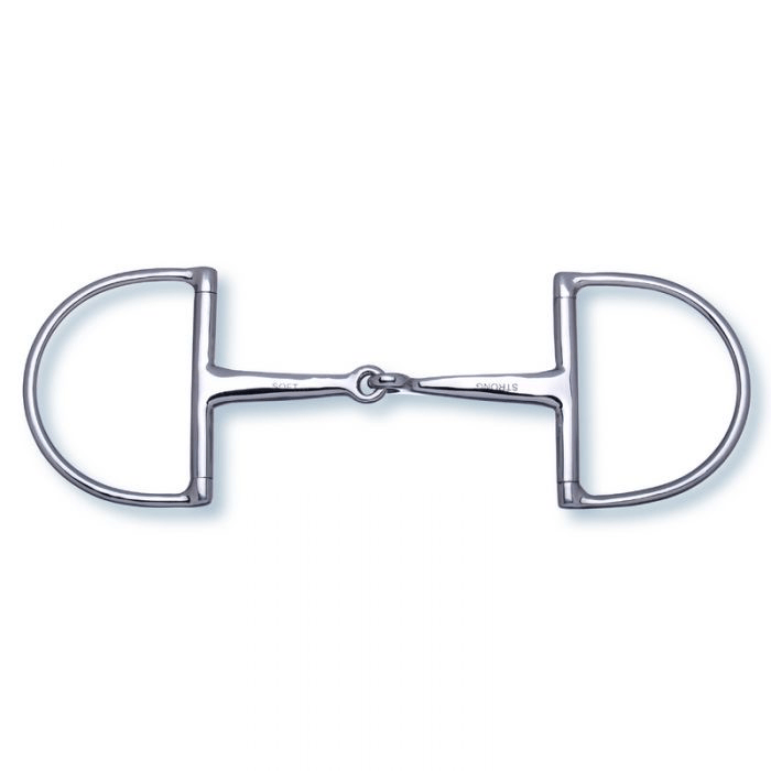 Stübben 2 - in - 1 D - Ring Bit Enkel Gebroken Bus, D, Eggbutt,... - Maddelin Equestrian Stübben