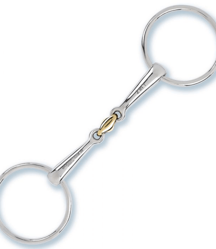 Stübben 2 - in - 1 Losse Ringen Trens Dubbel Gebroken Watertrens - Maddelin Equestrian Stübben