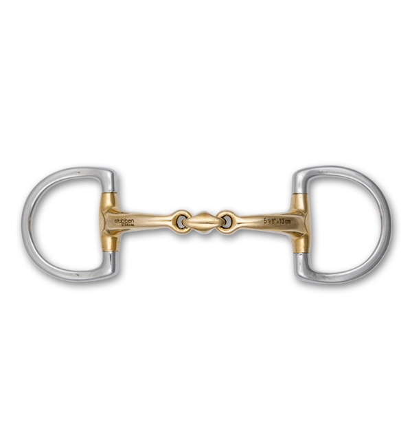Stübben Anatomic D - Ring Sweet Copper Mouth Bus, D, Eggbutt,... - Maddelin Equestrian Stübben
