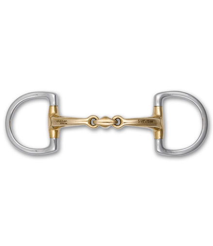 Stübben Anatomic D - Ring Sweet Copper Mouth Bus, D, Eggbutt,... - Maddelin Equestrian Stübben
