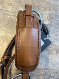 Stübben Flower ring leather; cheeks stainless steel Hackamore - Maddelin Equestrian Stübben