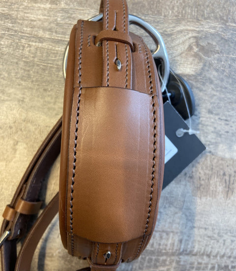 Stübben Flower ring leather; cheeks stainless steel Hackamore - Maddelin Equestrian Stübben