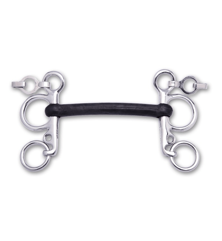 Stübben Pelham Mullen Mouth Not Flexible - 16mm Pelham - Maddelin Equestrian Stübben
