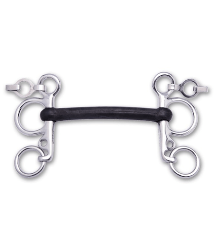 Stübben Pelham Mullen Mouth Not Flexible - 16mm Pelham - Maddelin Equestrian Stübben