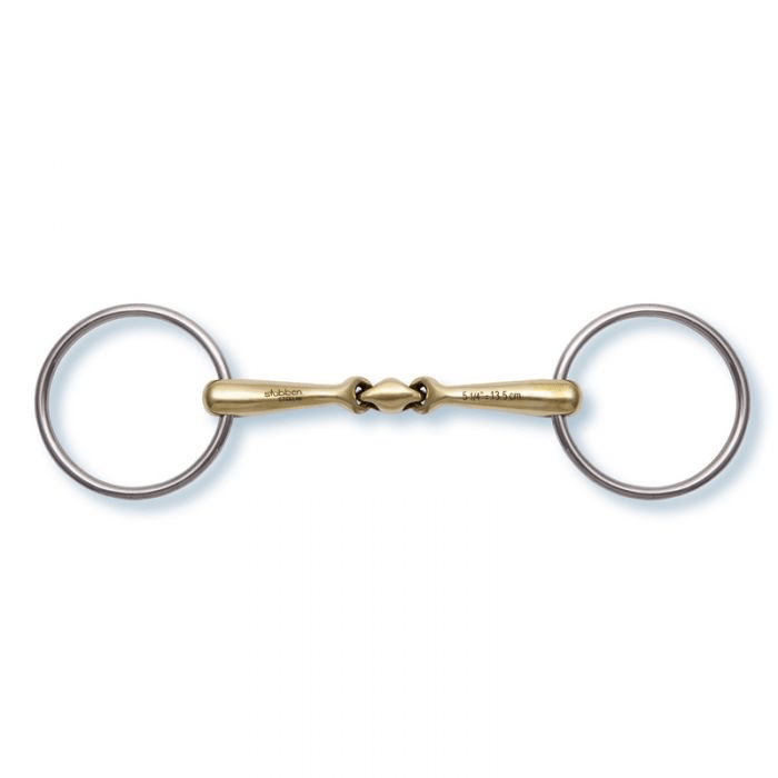 Stübben Quick Contact Dubbel Gebroken Watertrens - 16mm Watertrens - Maddelin Equestrian Stübben
