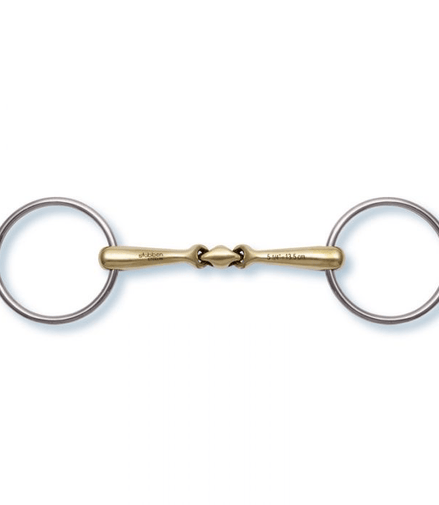 Stübben Quick Contact Dubbel Gebroken Watertrens - 16mm Watertrens - Maddelin Equestrian Stübben