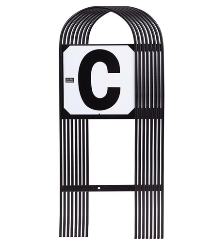 Stubbs Manegeletters H - E - K - M - B - F - A - C Letters - Maddelin Equestrian Stubbs