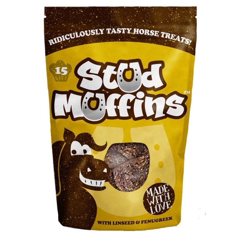 Stud Muffins 15pcs 400gr Snoepjes en likstenen - Maddelin Equestrian Stud Muffins
