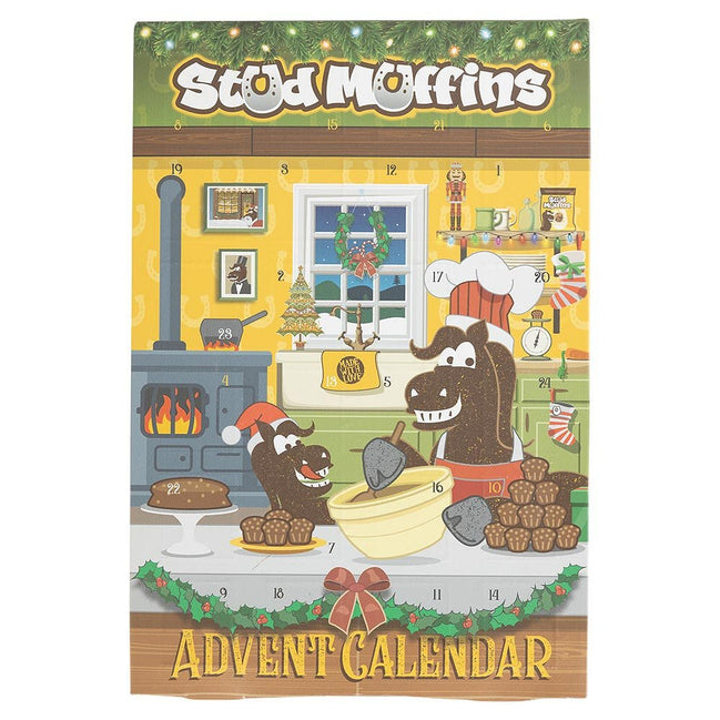 Stud muffins adventskalender Snoepjes en likstenen - Maddelin Equestrian Stud Muffins
