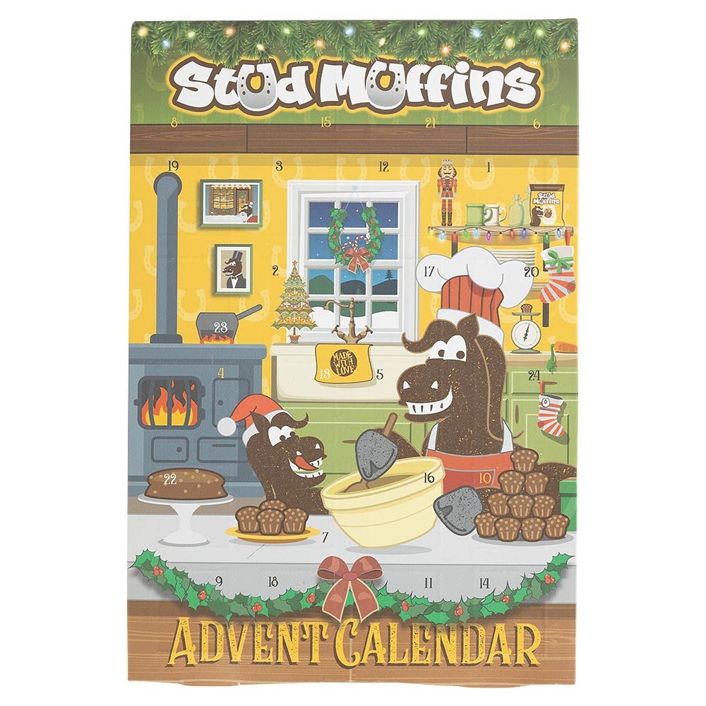 Stud muffins adventskalender Snoepjes en likstenen - Maddelin Equestrian Stud Muffins