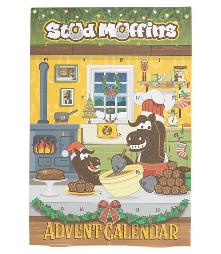 Stud muffins adventskalender Snoepjes en likstenen - Maddelin Equestrian Stud Muffins