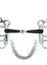 Stübben 2242 Pelham rubber covered single jointed Pelham - Maddelin Equestrian Maddelin Equestrian