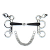 Stübben 2242 Pelham rubber covered single jointed Pelham - Maddelin Equestrian Maddelin Equestrian