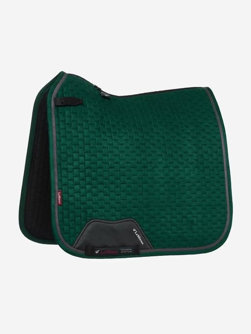 LeMieux Suede Zadeldek Spruce - Dressage