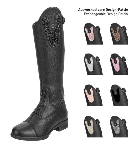 Suedwind Nova Kids Fun Patches - Convertible Rijlaarzen - Maddelin Equestrian Suedwind