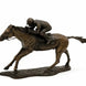 Thermobrass Bronzen Beeld Jockey op Paard Klein | Maddelin Equestrian