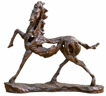 Thermobrass Bronzen Beeld Modern Paard | Maddelin Equestrian