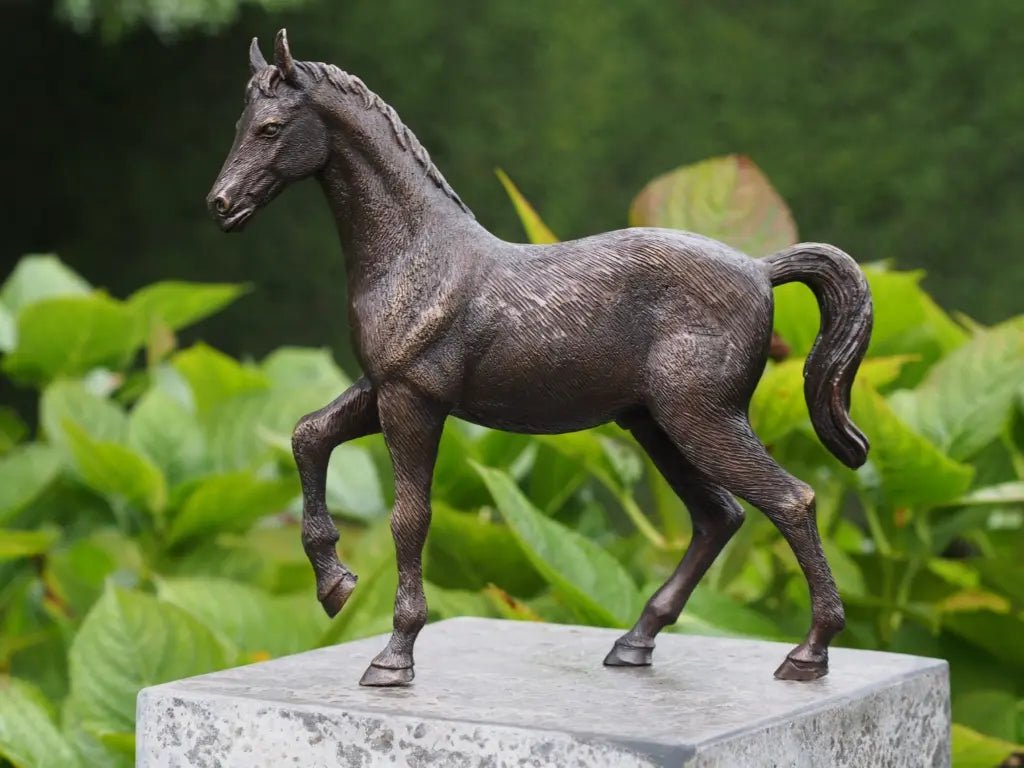 Thermobrass Bronzen Beeld Paard 29 cm | Maddelin Equestrian