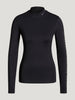 Tommy Hilfiger Amelie Rhinestone High Neck Baselayer Dames Dames Shirts - Maddelin Equestrian