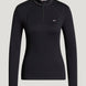 Tommy Hilfiger Cady 1/4 Zip Rhinestone Training Top Dames Dames Shirts - Maddelin Equestrian