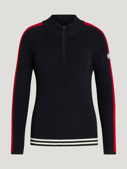 Tommy Hilfiger Carol 1/4 Zip Sweater Dames Dames Shirts - Maddelin Equestrian Tommy Hilfiger Equestrian