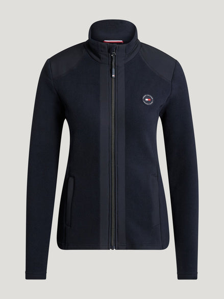 Tommy Hilfiger Elmonte Fleece Jacket Dames Dames Truien & Sweaters - Maddelin Equestrian