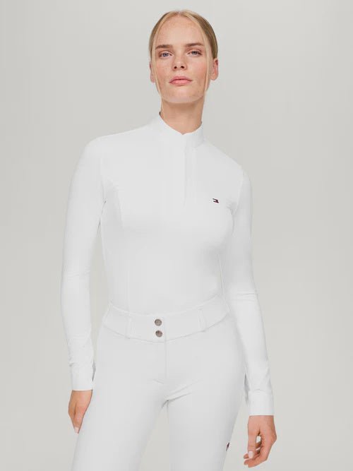 Tommy Hilfiger Equestrian Avon Wedstrijdshirt Lange Mouwen Dames SS25 Wedstrijdshirts - Maddelin Equestrian