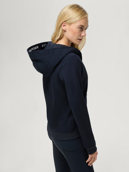 Tommy Hilfiger Equestrian Beverly Zip Up Hoodie Dames Dames Truien & Sweaters - Maddelin Equestrian Tommy Hilfiger Equestrian