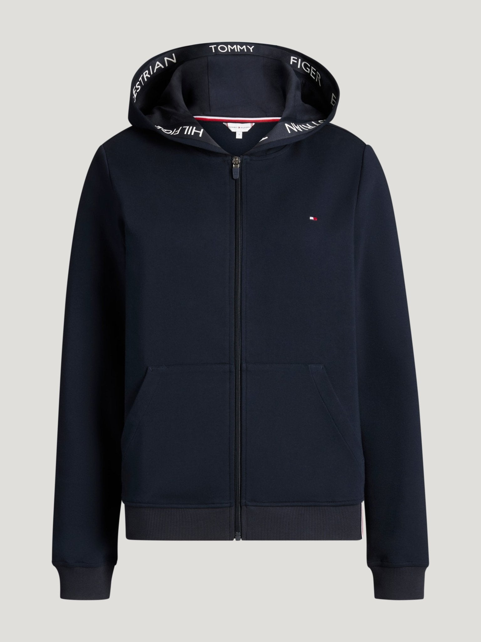 Tommy Hilfiger Equestrian Beverly Zip Up Hoodie Dames Dames Truien & Sweaters - Maddelin Equestrian Tommy Hilfiger Equestrian