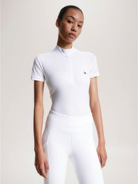 Tommy Hilfiger Equestrian chelsea cooling short sleeve logo show shirt Wedstrijdshirts - Maddelin Equestrian Tommy Hilfiger Equestrian