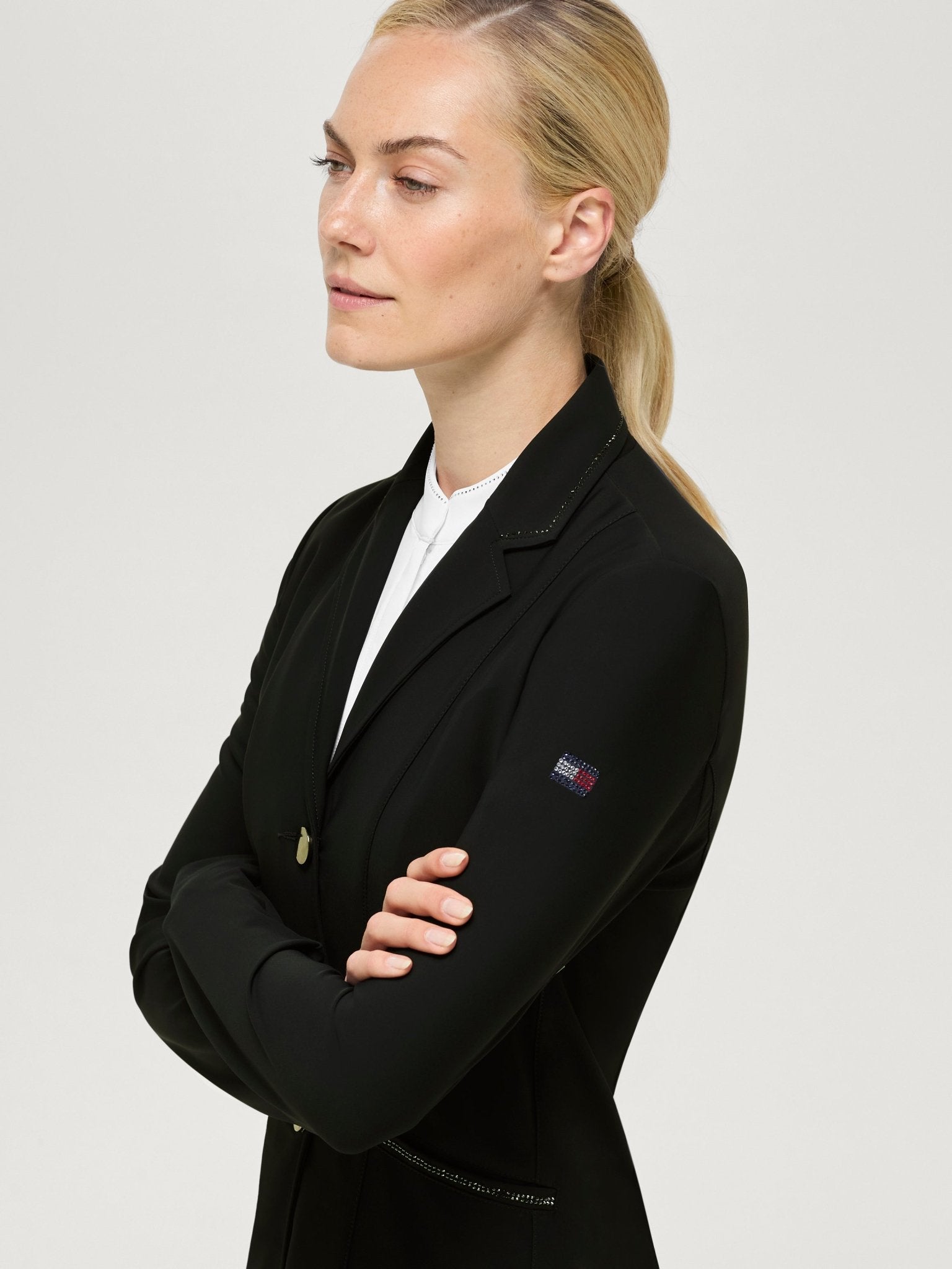 Tommy Hilfiger Equestrian Costa Rhinestone Wedstrijdjas Dames Wedstrijdjassen - Maddelin Equestrian Tommy Hilfiger Equestrian