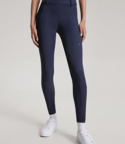 Tommy Hilfiger Equestrian Dames Hudson Hybrid Knee Grip Rijbroek Desert Sky Dames Rijbroeken - Maddelin Equestrian Tommy Hilfiger Equestrian