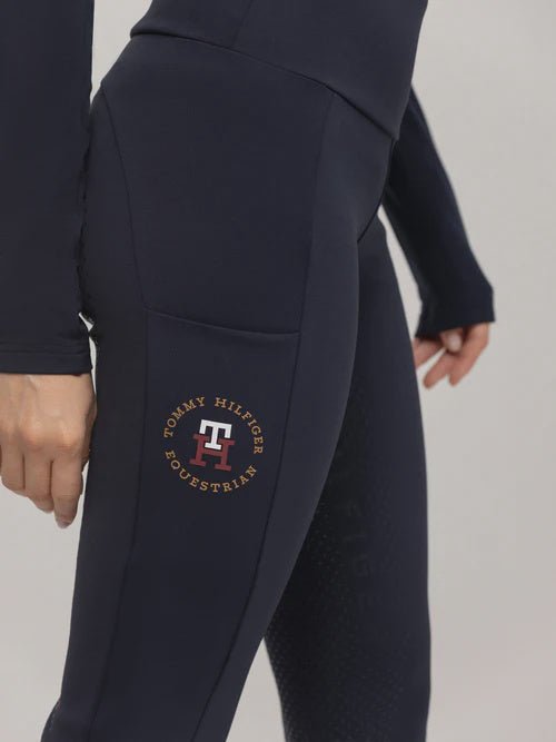 Tommy Hilfiger Equestrian Delaware Hoge Taille Full Grip Legging Dames Dames Rijbroeken - Maddelin Equestrian