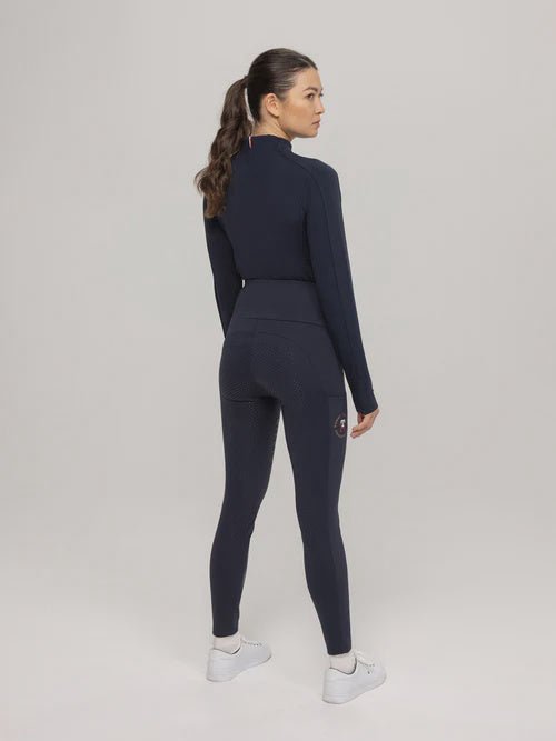 Tommy Hilfiger Equestrian Delaware Hoge Taille Full Grip Legging Dames Dames Rijbroeken - Maddelin Equestrian Tommy Hilfiger Equestrian