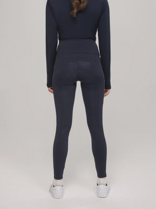 Tommy Hilfiger Equestrian Delaware Hoge Taille Full Grip Legging Dames Dames Rijbroeken - Maddelin Equestrian Tommy Hilfiger Equestrian