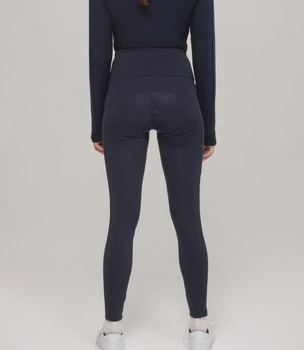 Tommy Hilfiger Equestrian Delaware Hoge Taille Full Grip Legging Dames Dames Rijbroeken - Maddelin Equestrian Tommy Hilfiger Equestrian
