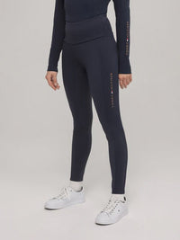 Tommy Hilfiger Equestrian Delaware Hoge Taille Full Grip Legging Dames Dames Rijbroeken - Maddelin Equestrian Tommy Hilfiger Equestrian