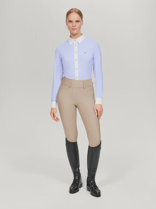 Tommy Hilfiger Equestrian Essex Shirt Lange Mouwen Dames Dames Shirts - Maddelin Equestrian Tommy Hilfiger Equestrian