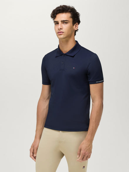 Tommy Hilfiger Equestrian Fresco Tech Polo Heren Heren Shirts & sweaters - Maddelin Equestrian Tommy Hilfiger Equestrian