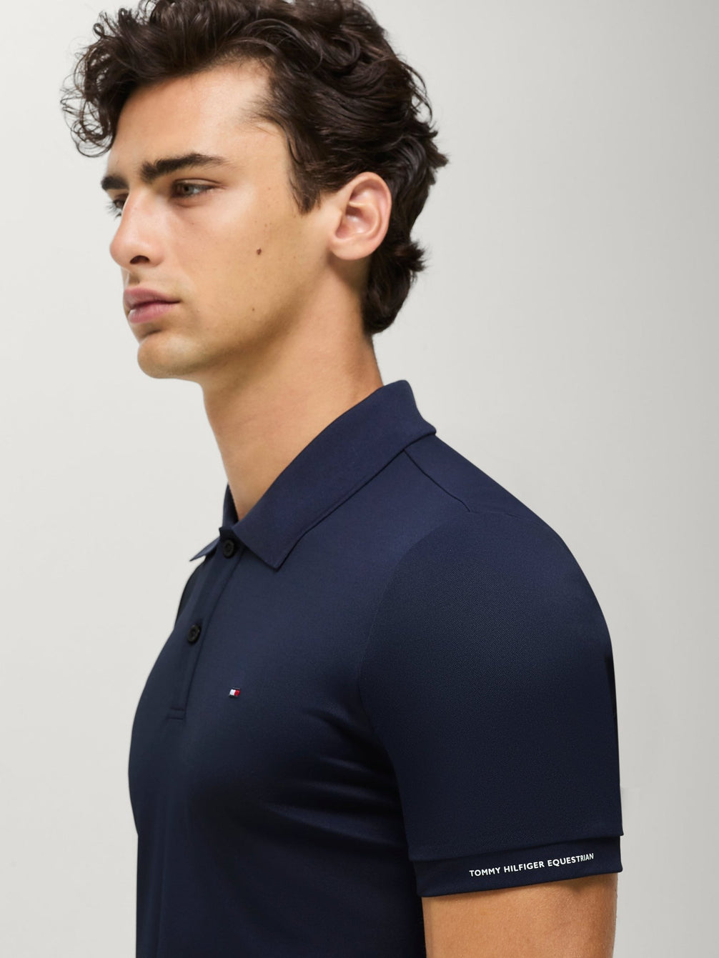 Tommy Hilfiger Equestrian Fresco Tech Polo Heren Heren Shirts & sweaters - Maddelin Equestrian Tommy Hilfiger Equestrian